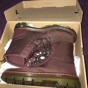 Burgundy Dr.Martens men’s boot